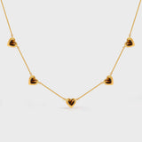 Nocturne Heart Station Necklace