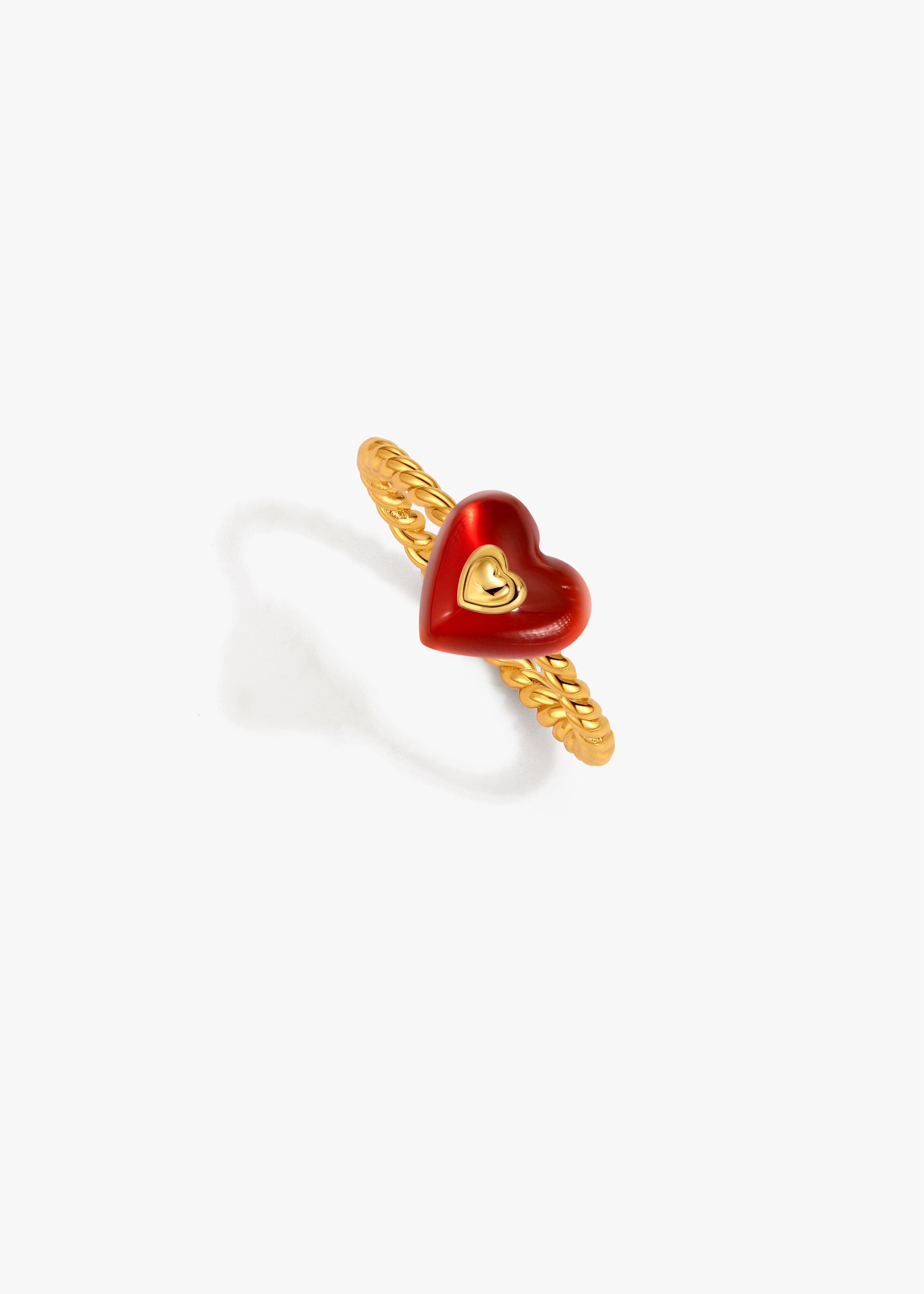 Nocturne Heart Stone Ring