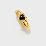 Nocturne Heart Statement Ring
