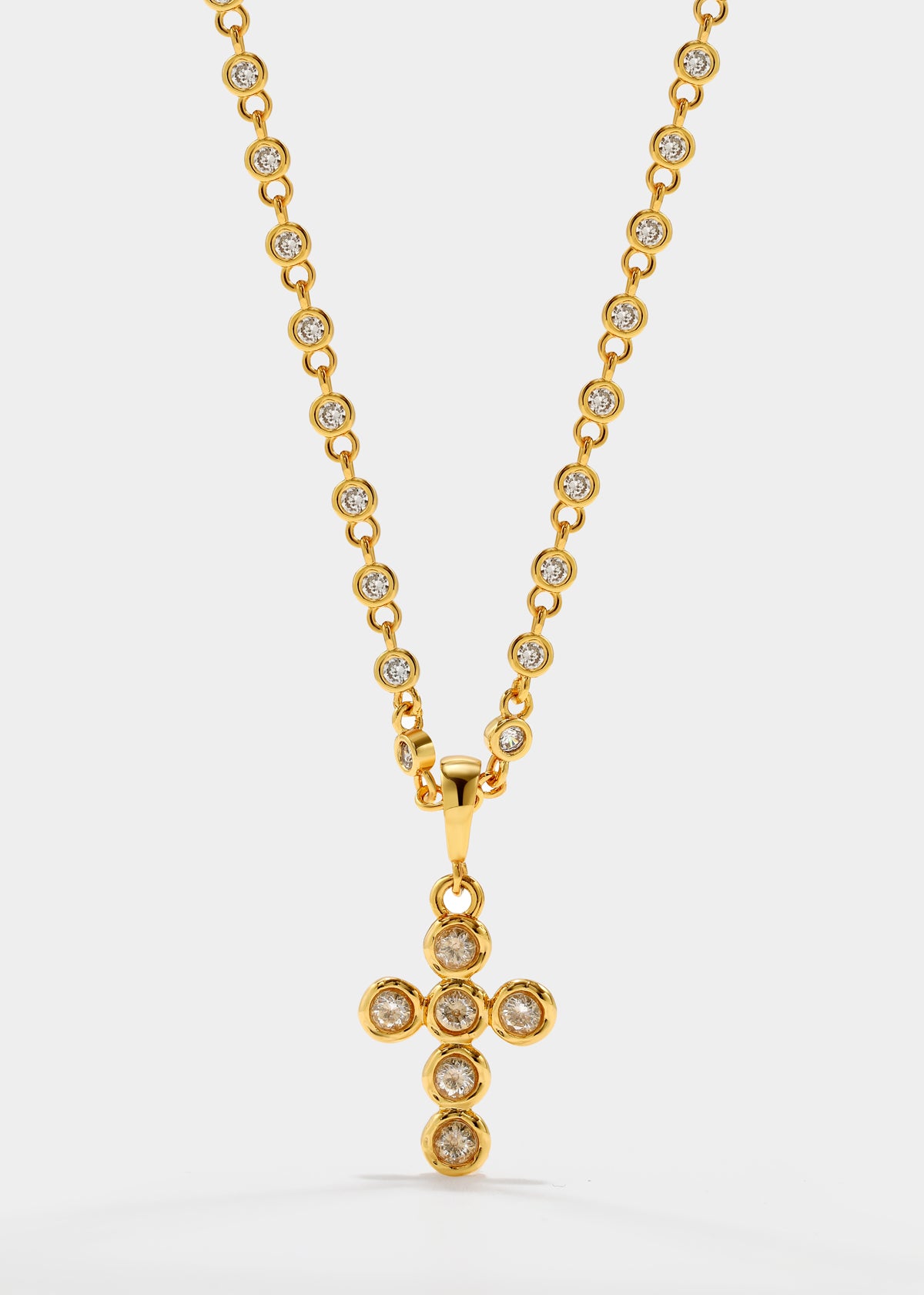 Urban Alchemy Cross Necklace - booneealus