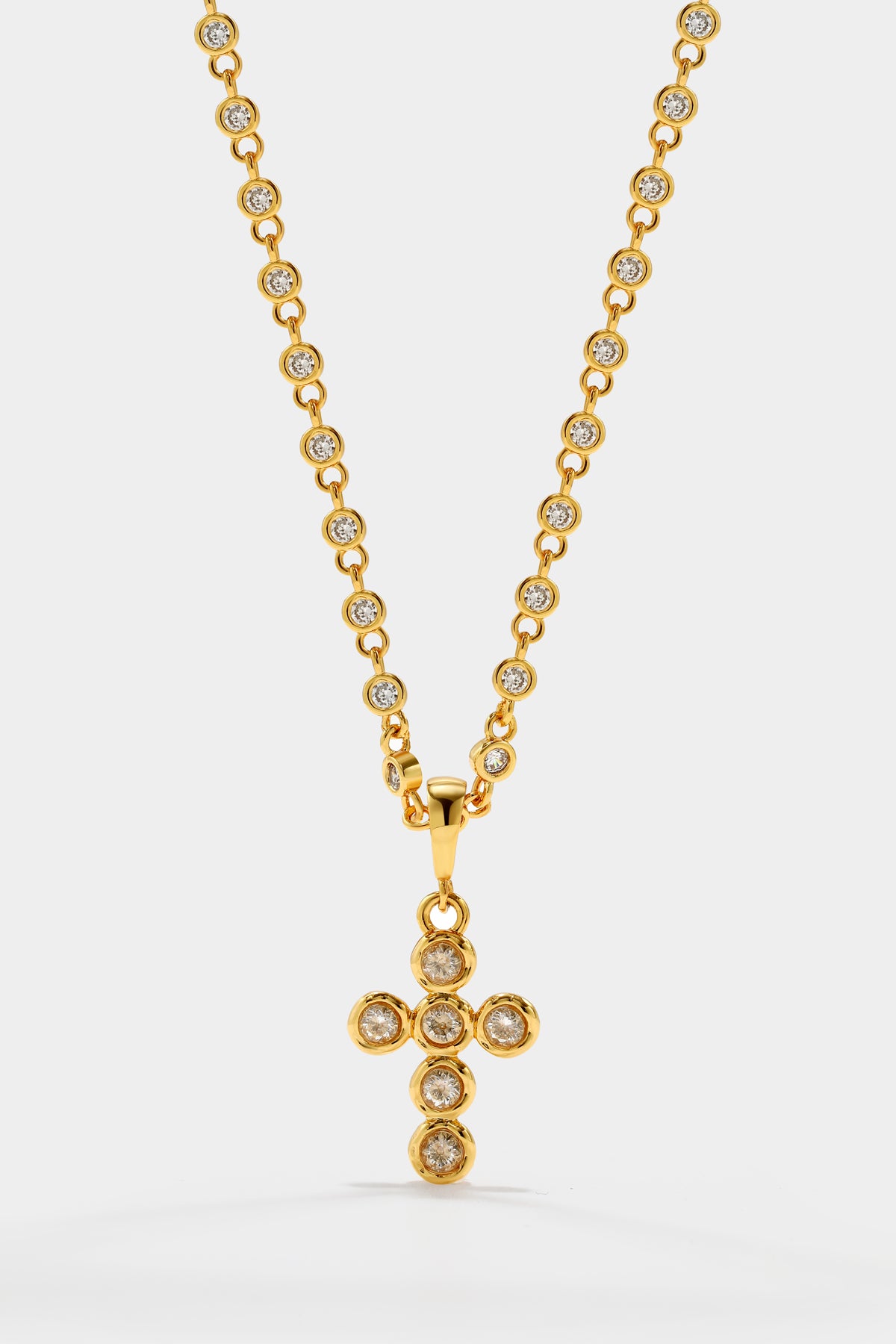 Urban Alchemy Cross Necklace - booneealus