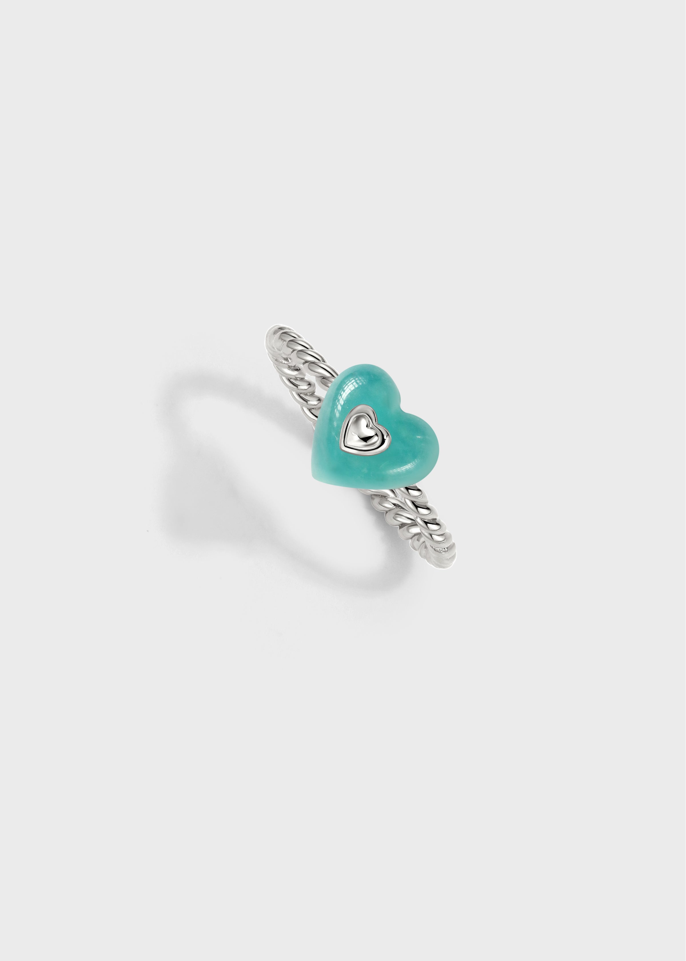 Nocturne Heart Stone Ring