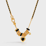 Nocturne Heart Charm Necklace
