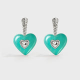 Nocturne Heart Mini Stud Earrings