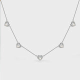 Nocturne Heart Station Necklace