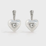 Nocturne Heart Mini Stud Earrings