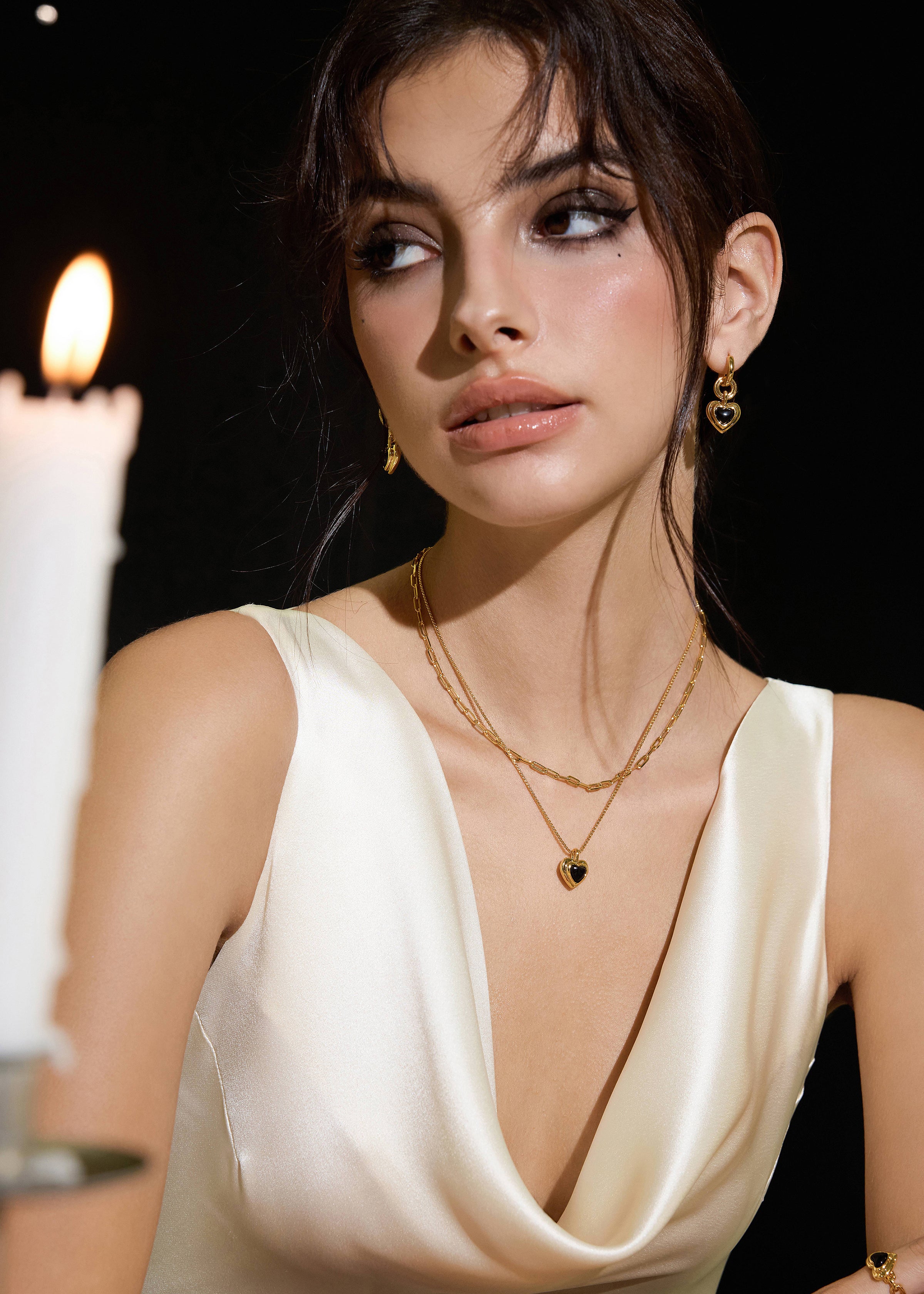 Nocturnal Heart Murmur Earrings - booneealus