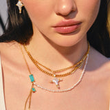 Tidal Sacred Cross Necklace - booneealus