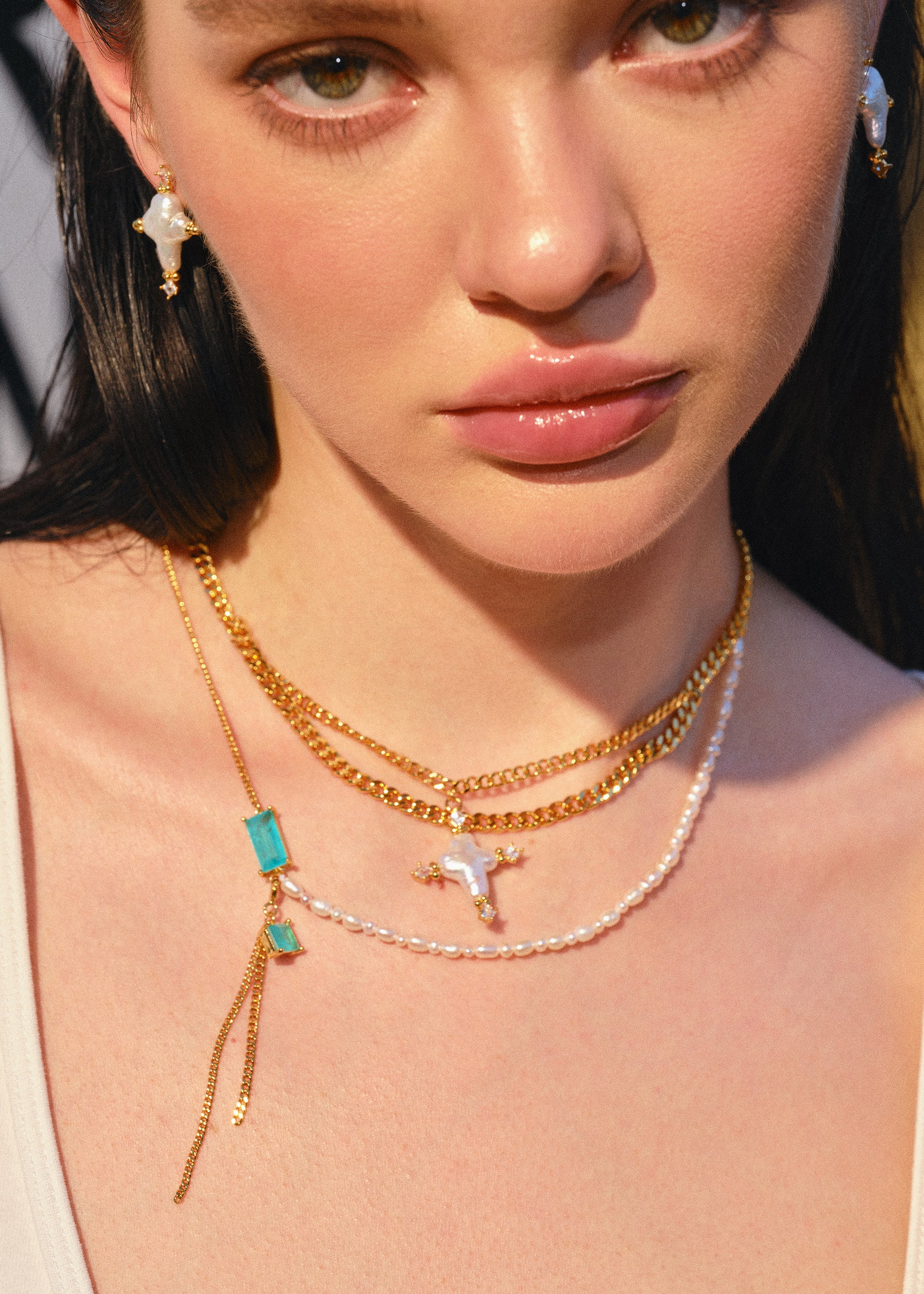 Tidal Sacred Cross Necklace - booneealus