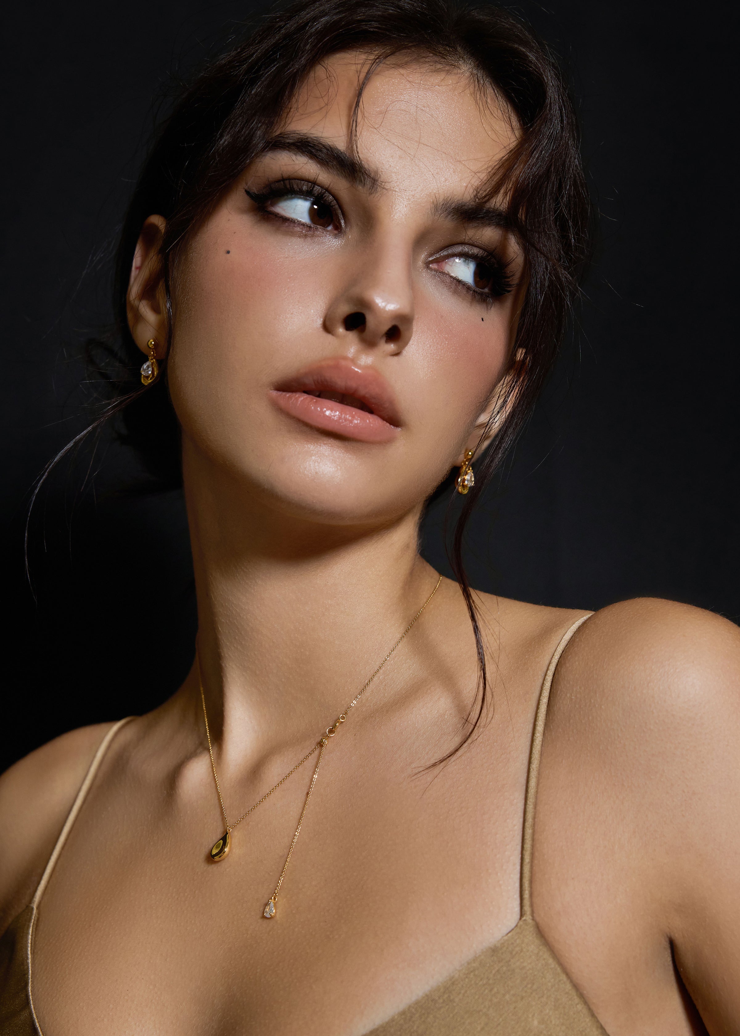 &nbsp;Frozen Cascade Drop Earrings - booneealus