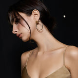 Eclipse Hoops Earrings - booneealus