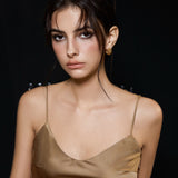 Golden Vine Whisper Earrings - booneealus