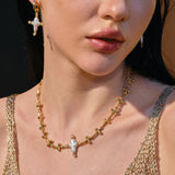 Untamed Moonbeams Earrings - booneealus