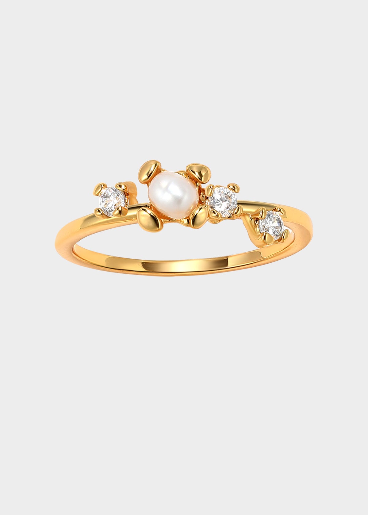 Gold Verses of Becoming Ring - booneealus