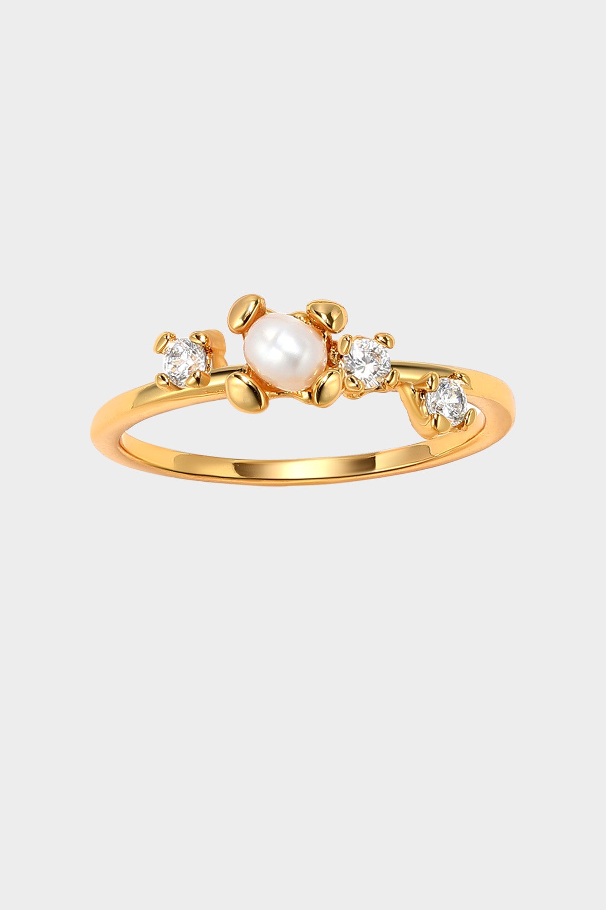 Gold Verses of Becoming Ring - booneealus