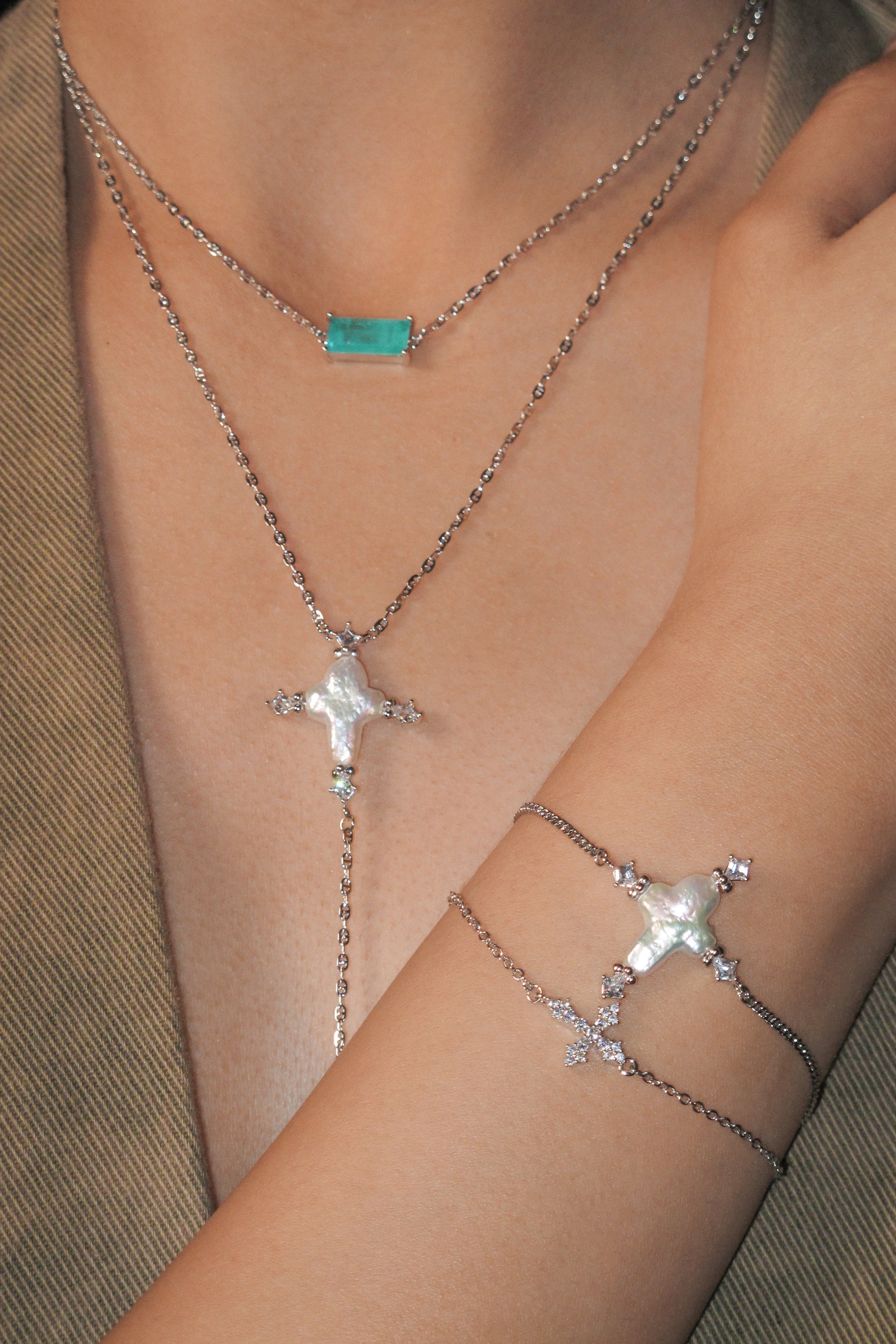 Lumen Cross Bracelet – 4 Styles / Set Available - booneealus