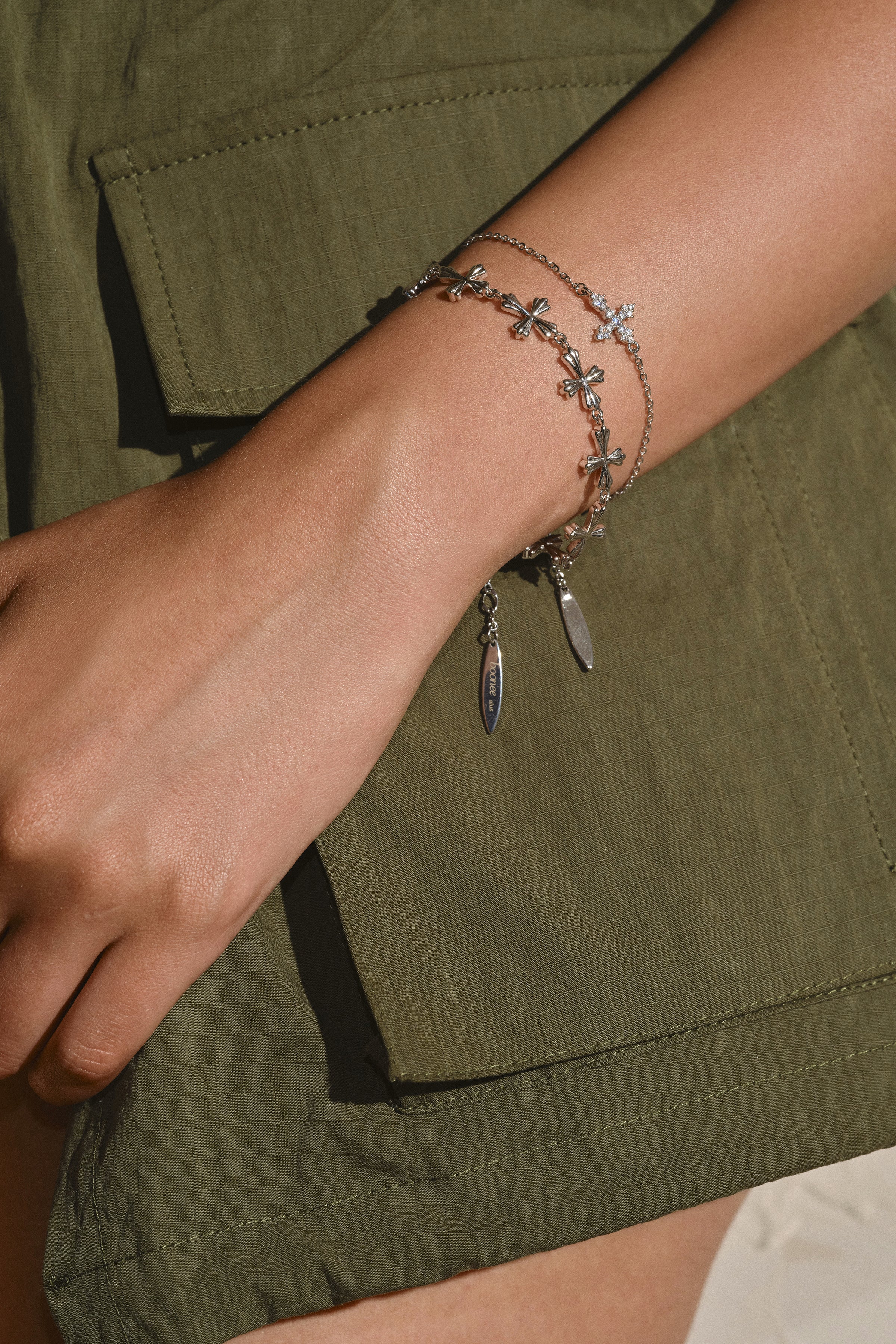 Lumen Cross Bracelet – 4 Styles / Set Available - booneealus