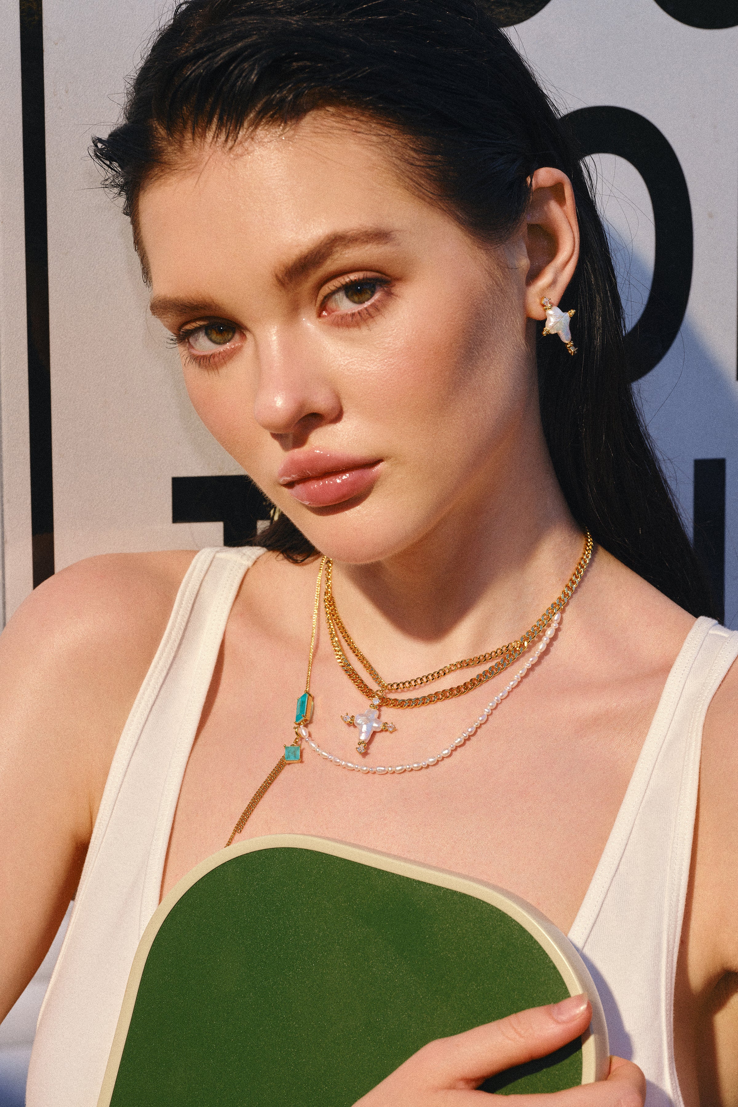 Tidal Sacred Cross Necklace - booneealus