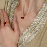 Horse Form Layered Necklace - booneealus