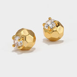 Faceted Stardust Earrings - booneealus