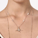Butterfly Reverie Draped Chain Necklace