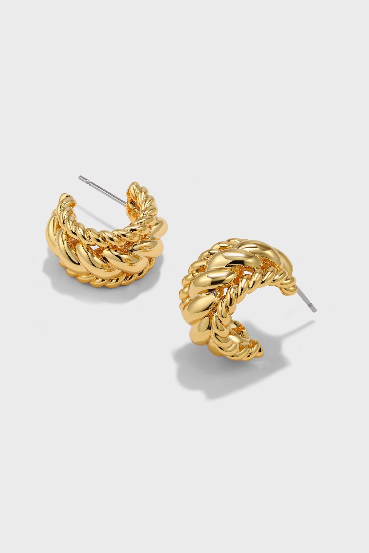Golden Vine Whisper Earrings - booneealus