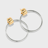 Eclipse Hoops Earrings - booneealus