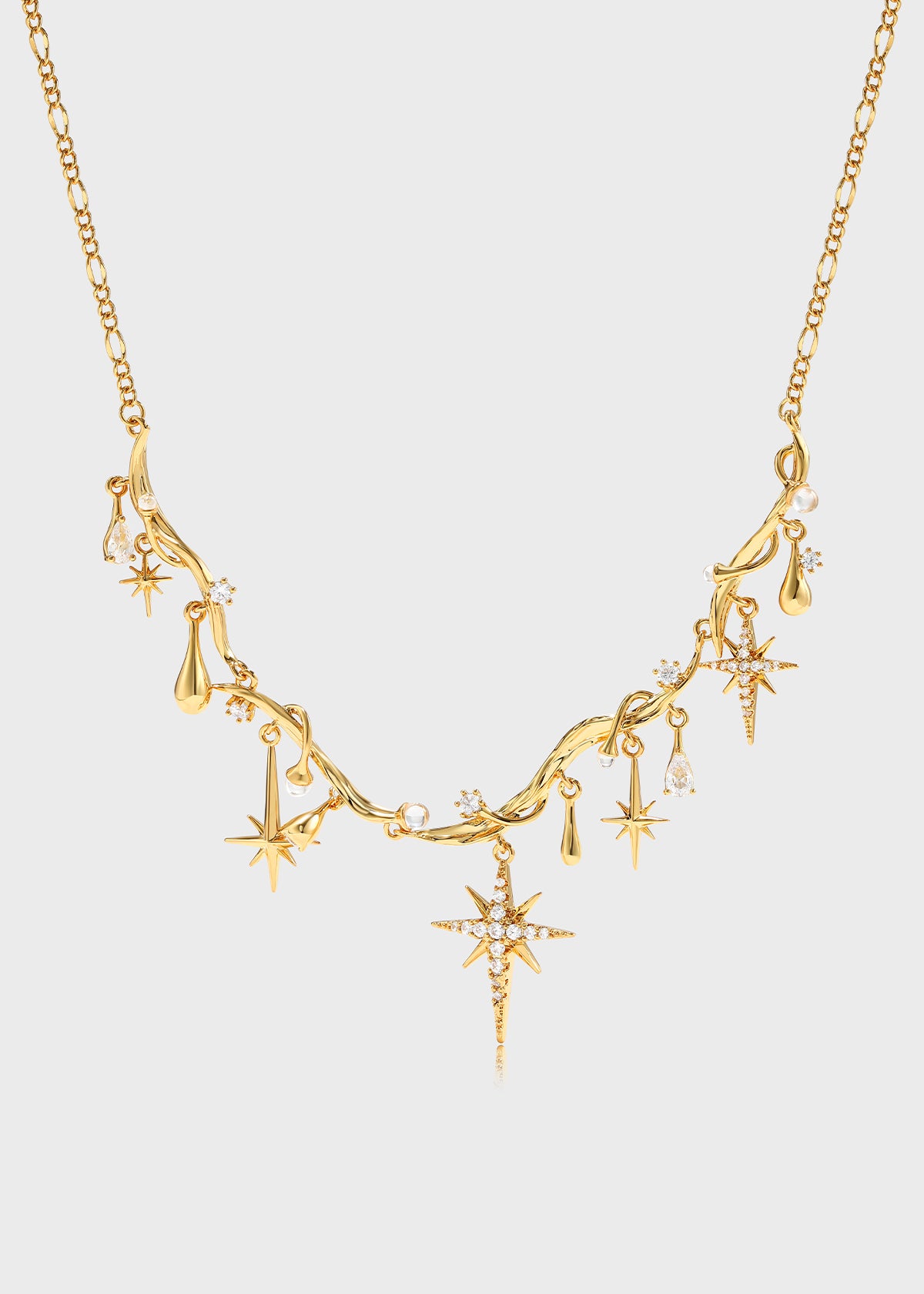 Starfall Serenity Necklace - booneealus