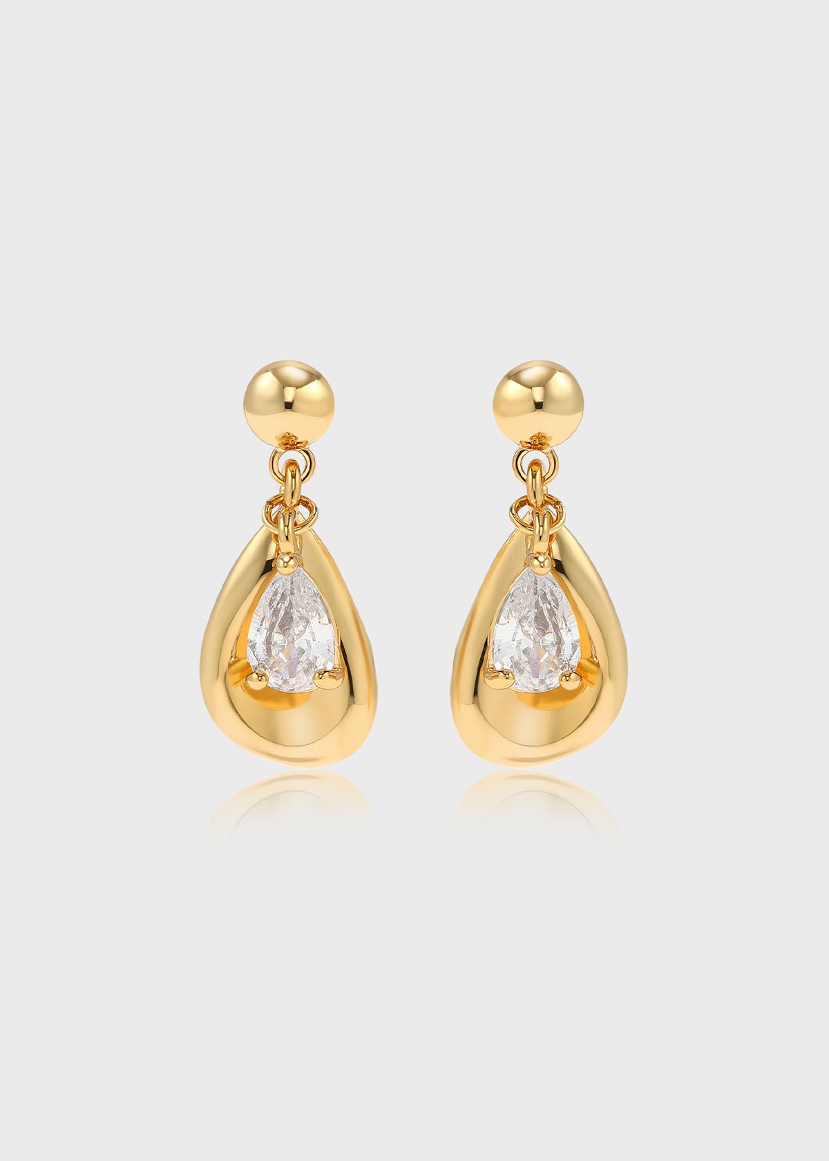 &nbsp;Frozen Cascade Drop Earrings - booneealus