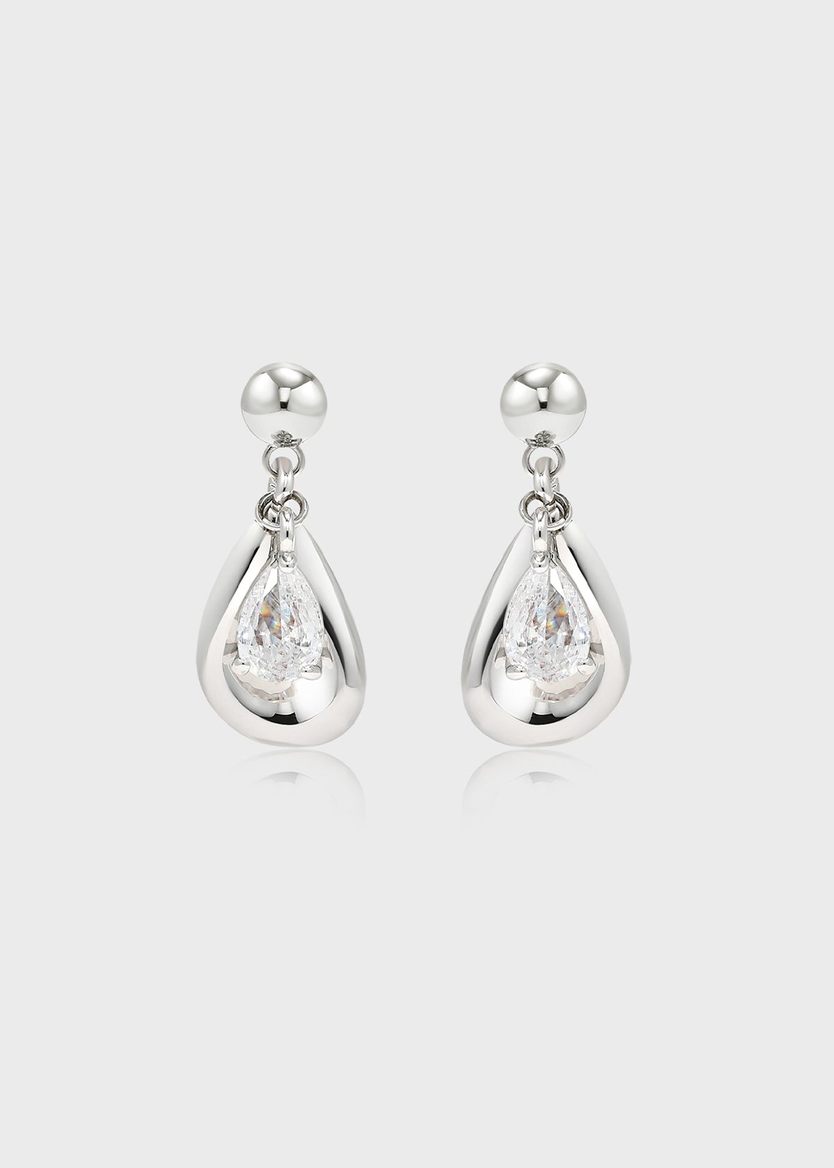 &nbsp;Frozen Cascade Drop Earrings - booneealus