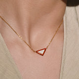 Sunset Lava Necklace - booneealus