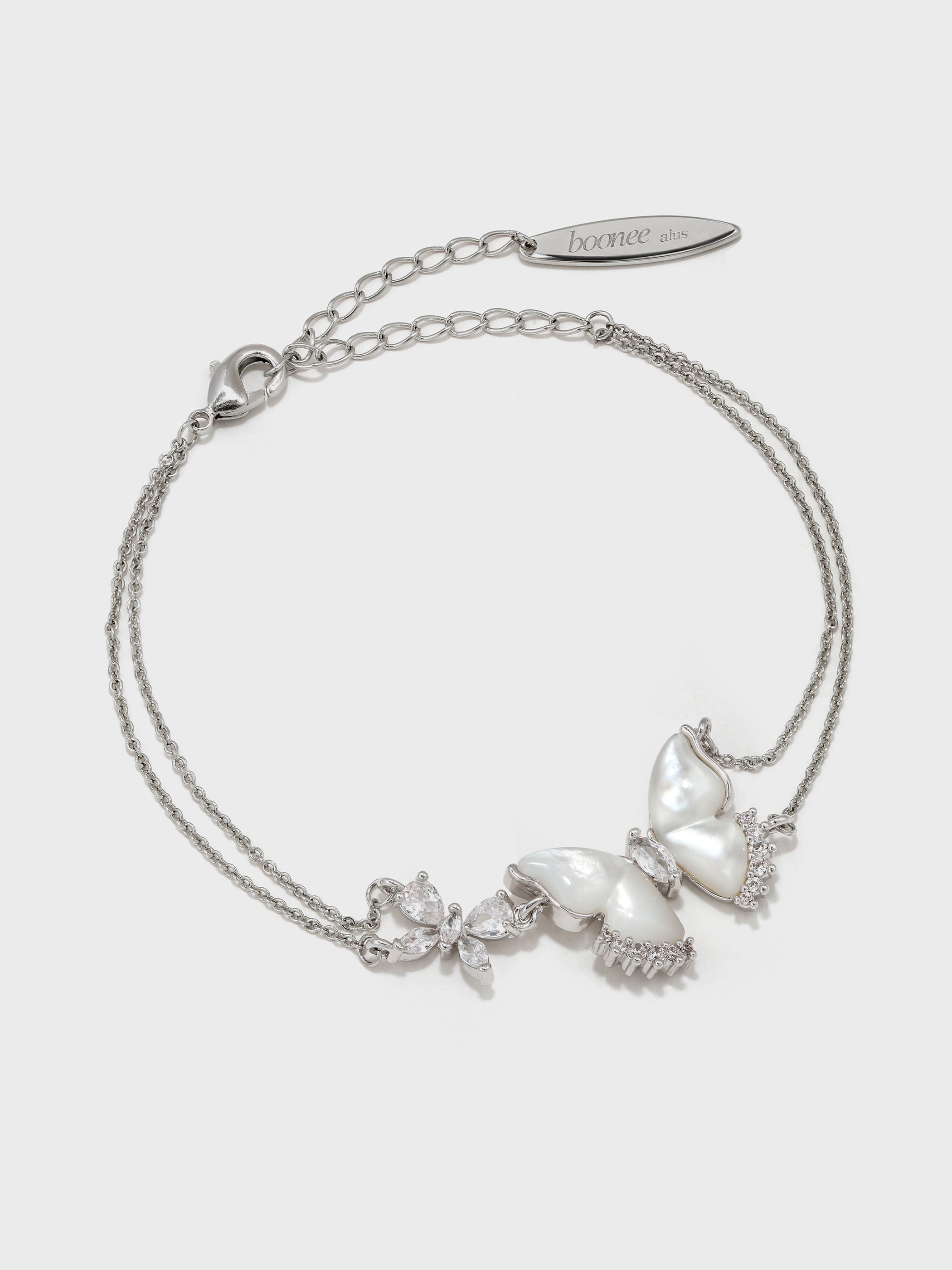 Shell Butterfly Bracelet - booneealus