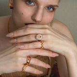 Celestial Hoofprint Ring