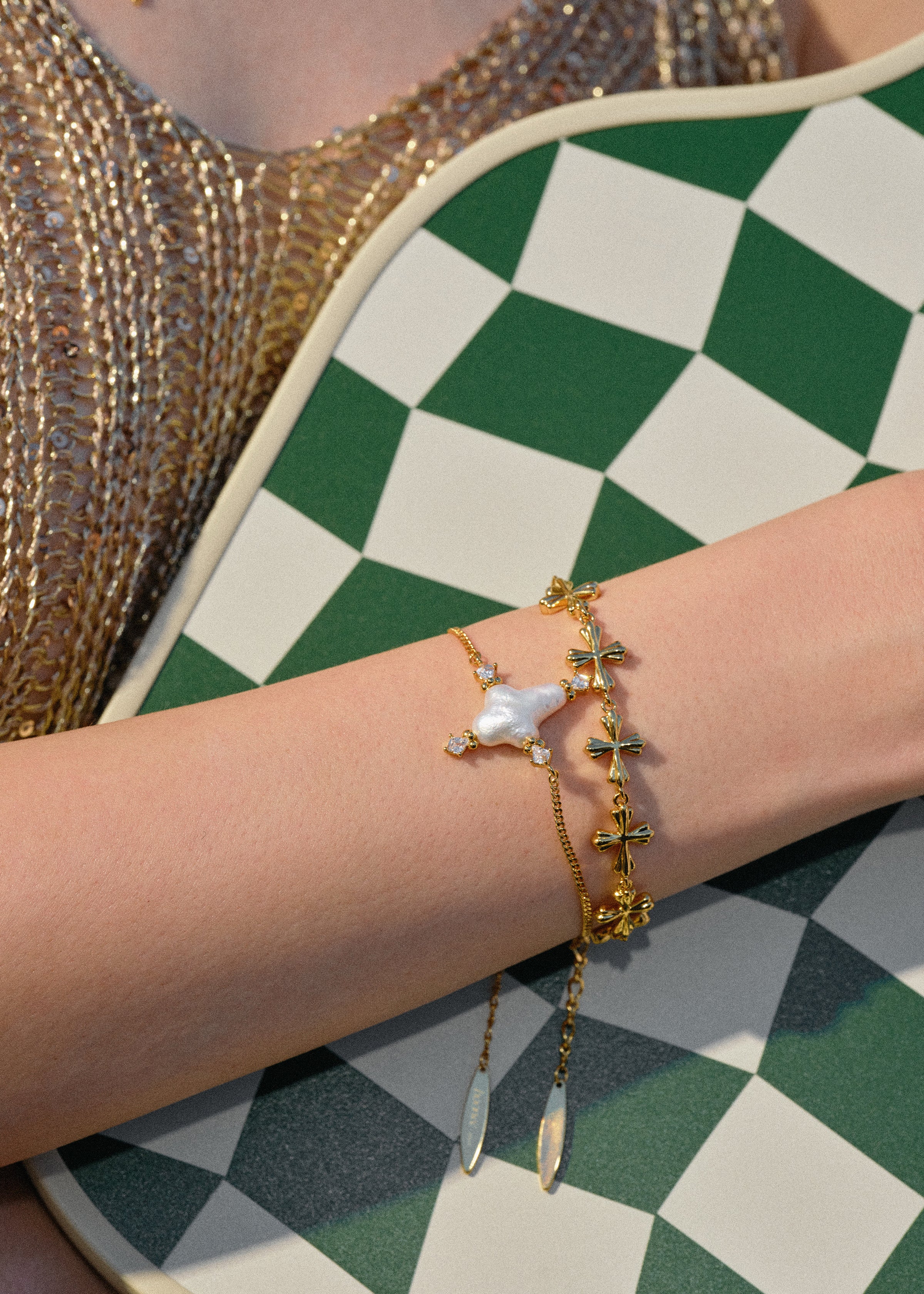 Lumen Cross Bracelet – 4 Styles / Set Available - booneealus