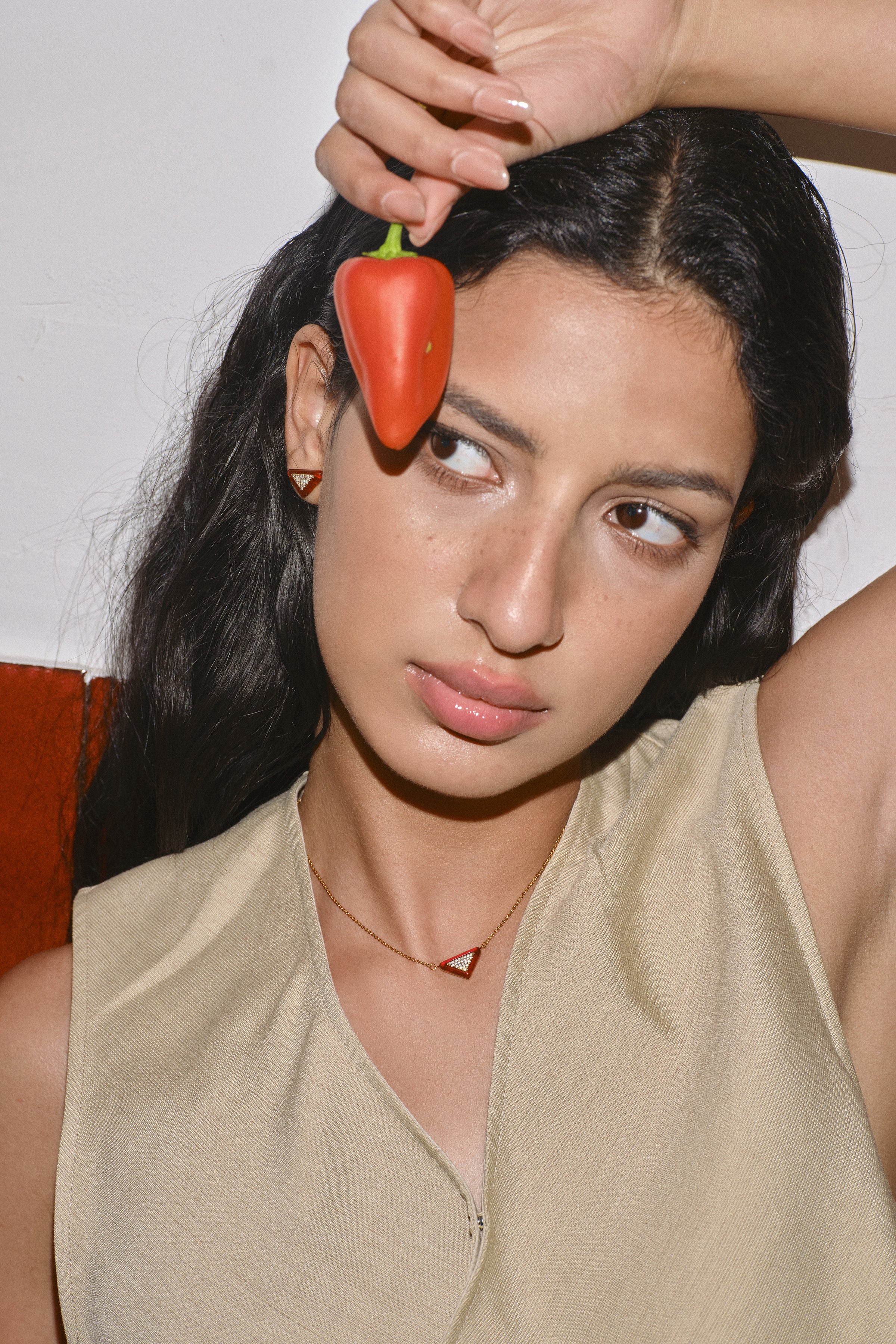 Sunset Lava Necklace - booneealus