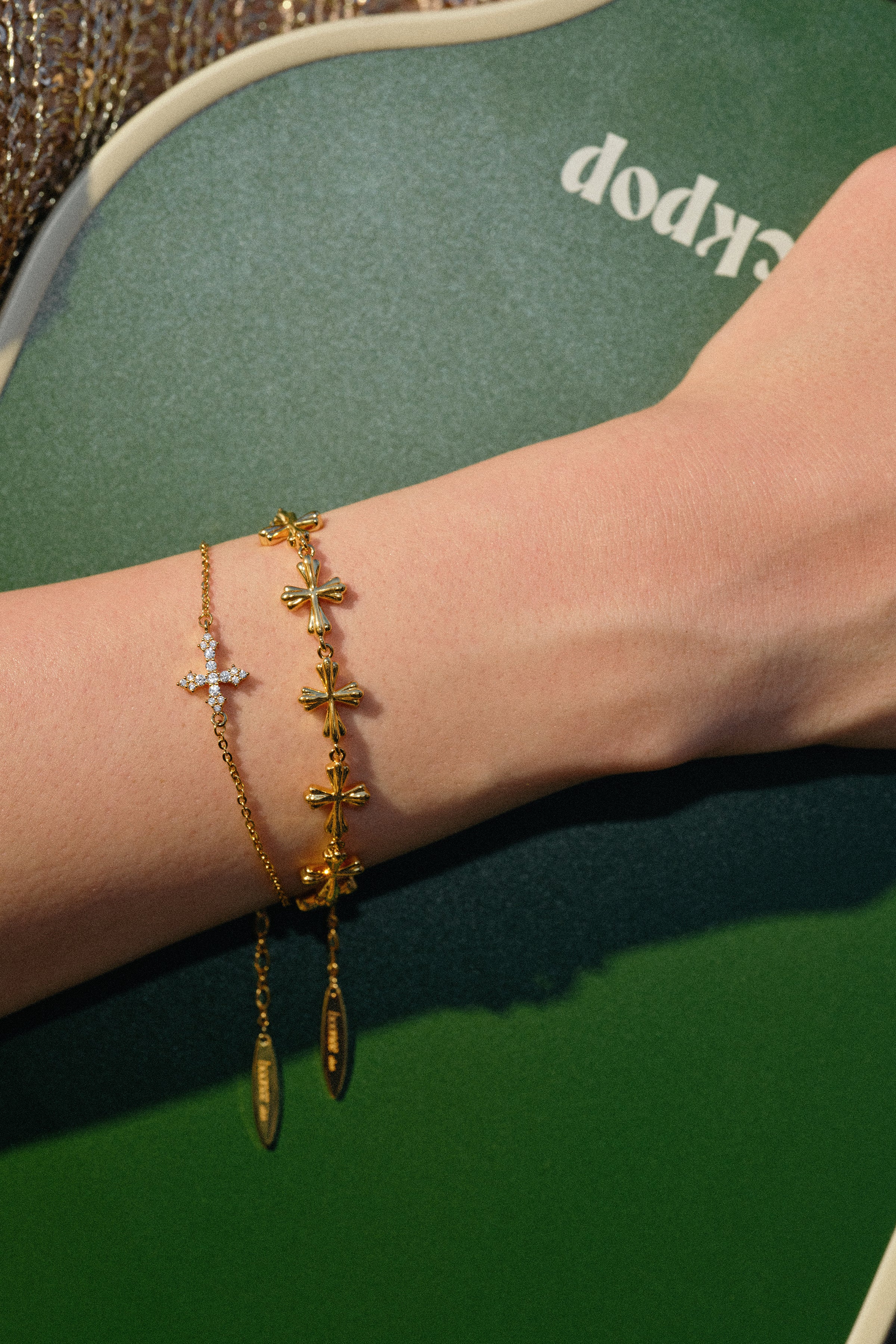 Lumen Cross Bracelet – 4 Styles / Set Available - booneealus