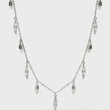 Tassel Zirconia Necklace