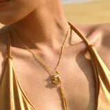 Soulbloom Baroque Pendant - booneealus