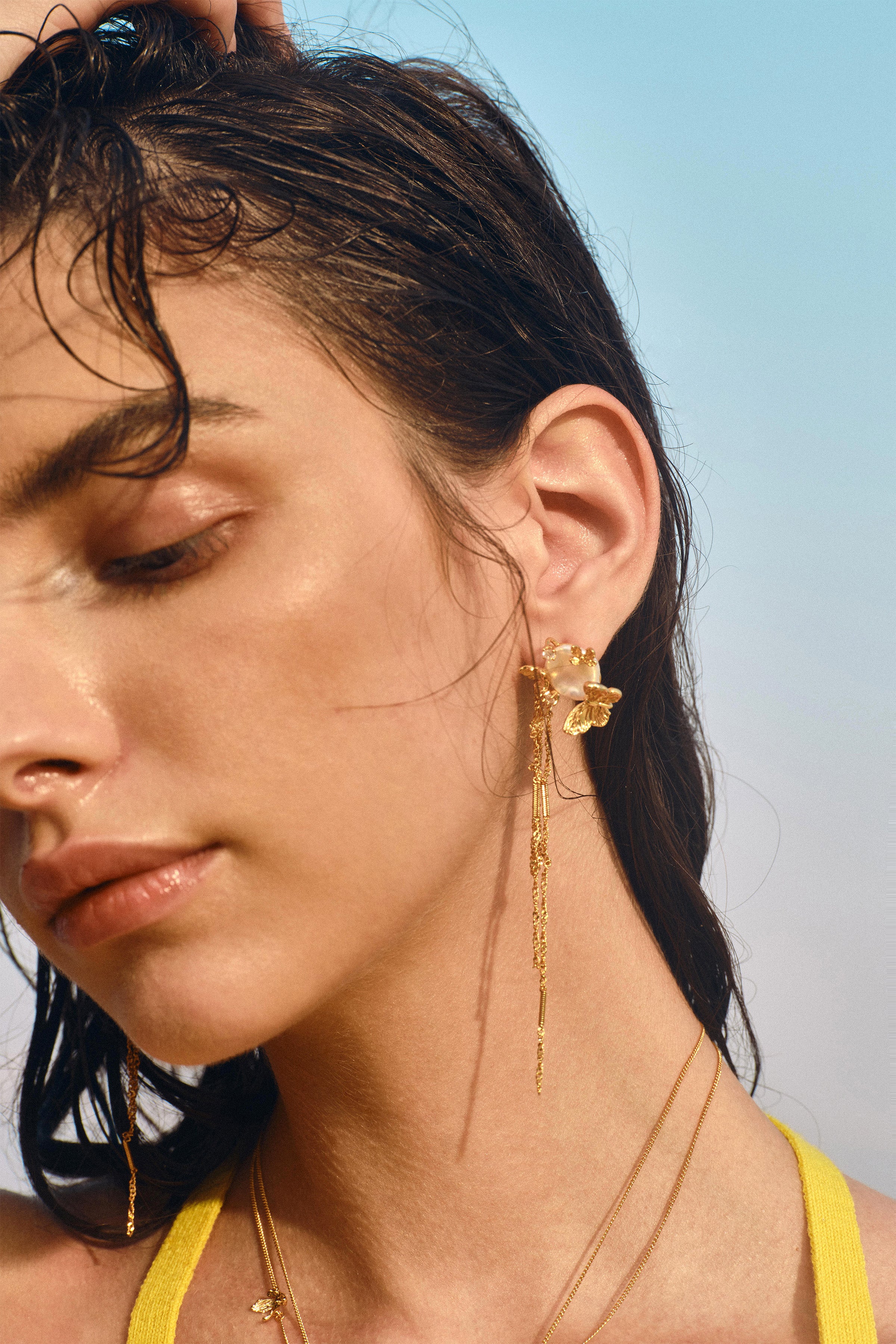 Pearl Genesis Earrings - booneealus