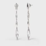 Chain Zirconia Earrings