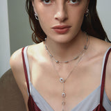 Orbit Stirrup Necklace