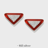 Sunset Lava Earrings - booneealus