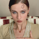 Horse Form Red Agate Ring - booneealus