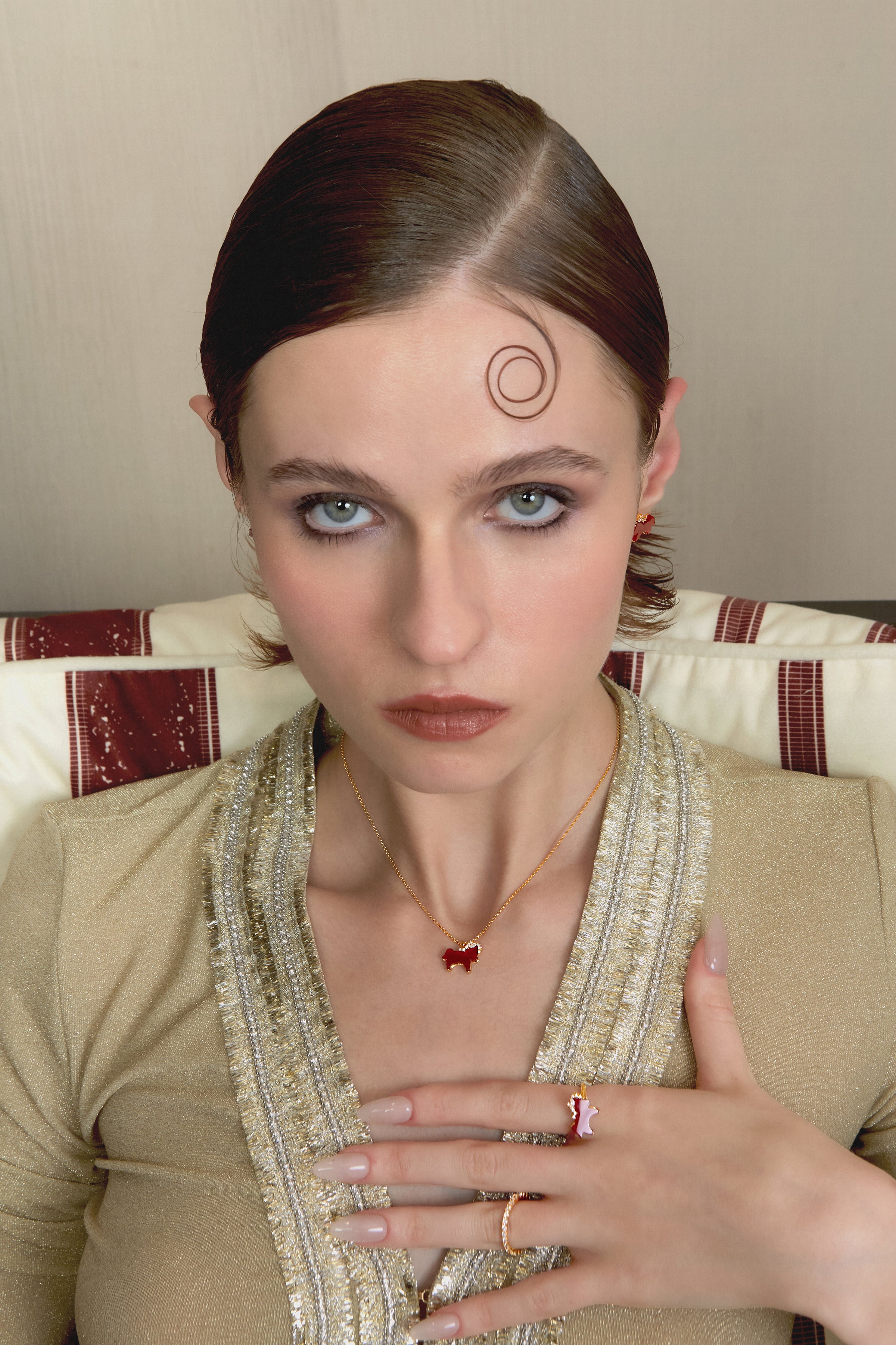 Horse Form Layered Necklace - booneealus