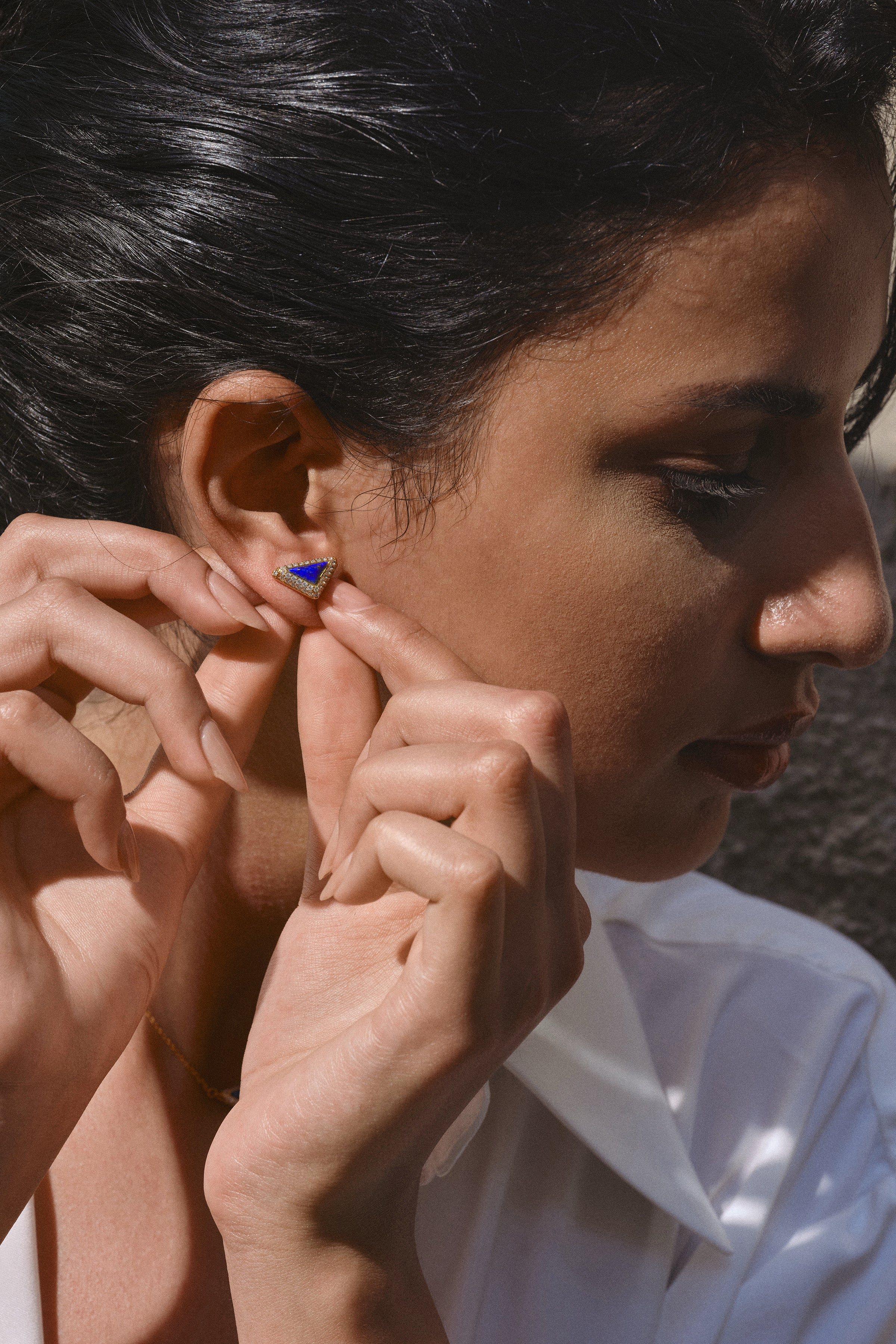 Abyss Loop Earrings - booneealus