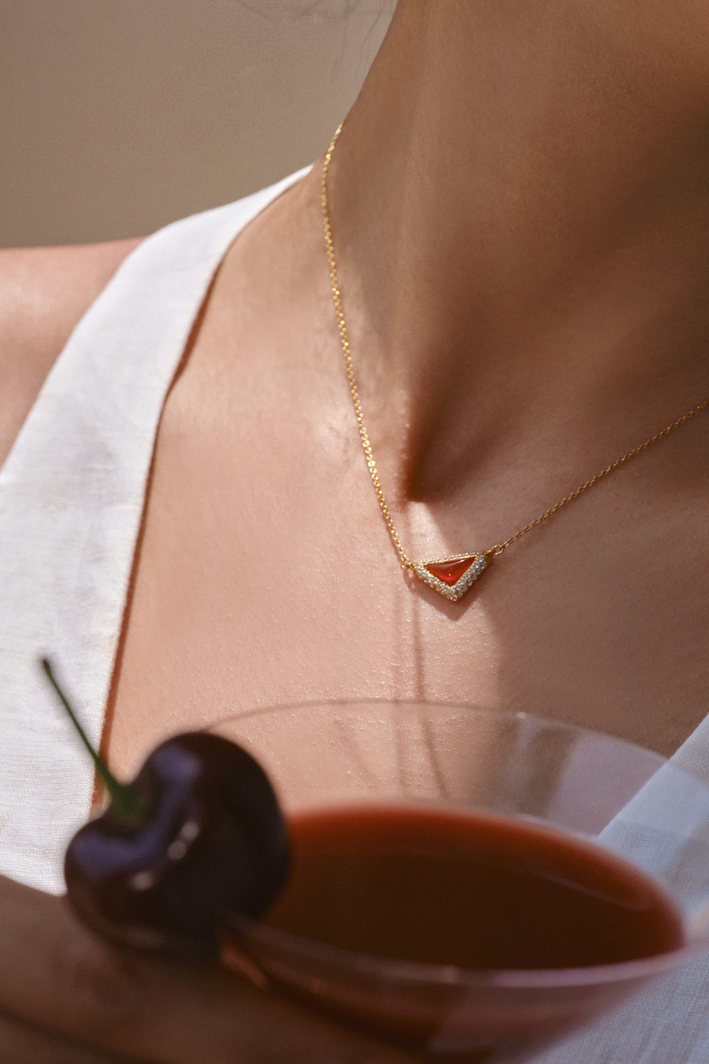 Ember Halo Necklace - booneealus