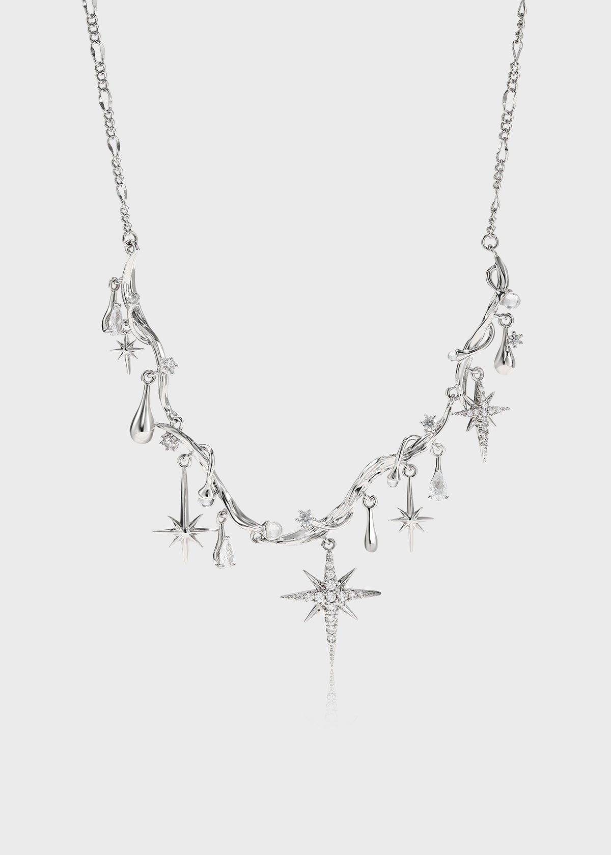Starfall Serenity Necklace - booneealus