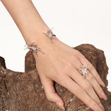 Butterfly Wing Open Ring