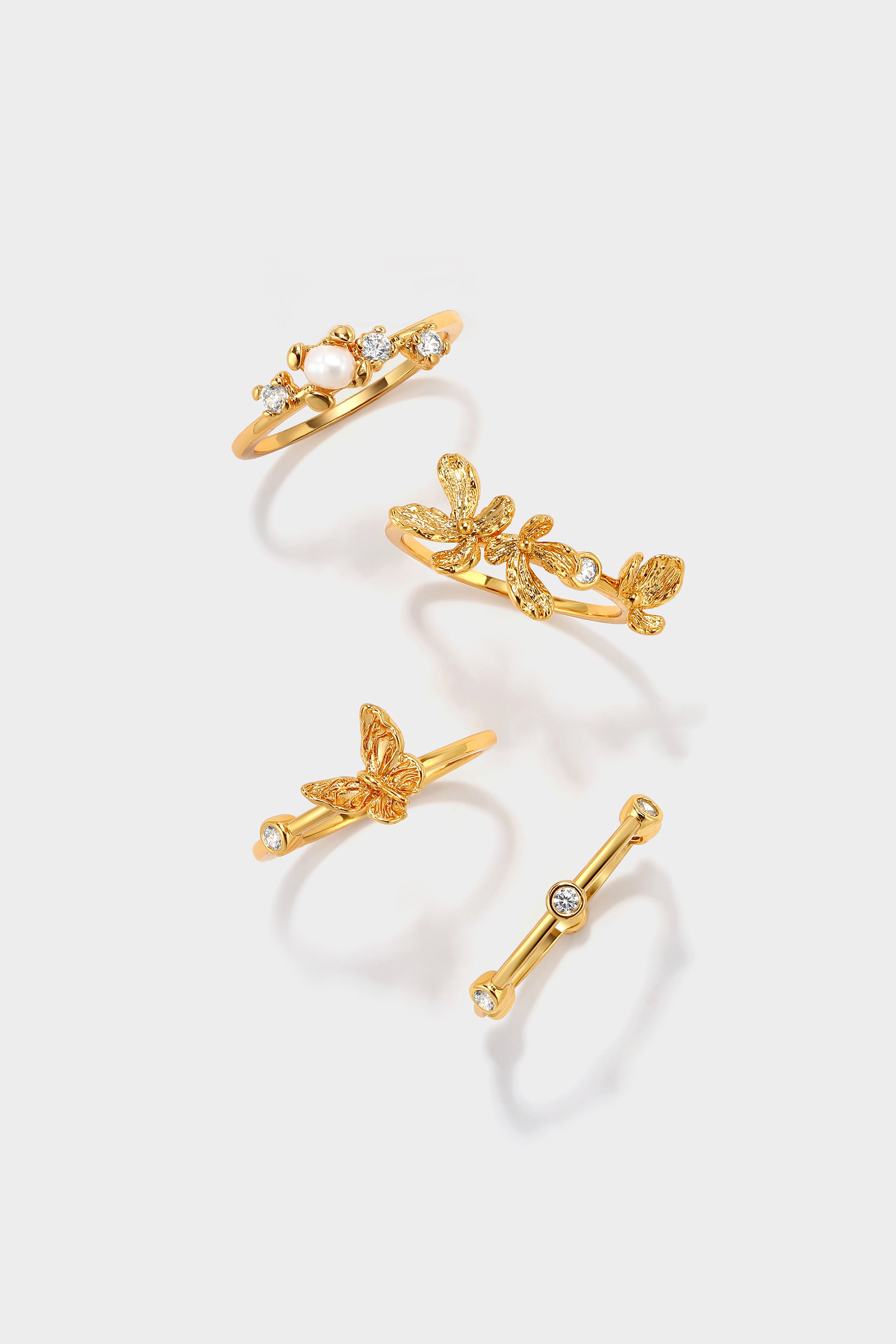 Gold Verses of Becoming Ring - booneealus