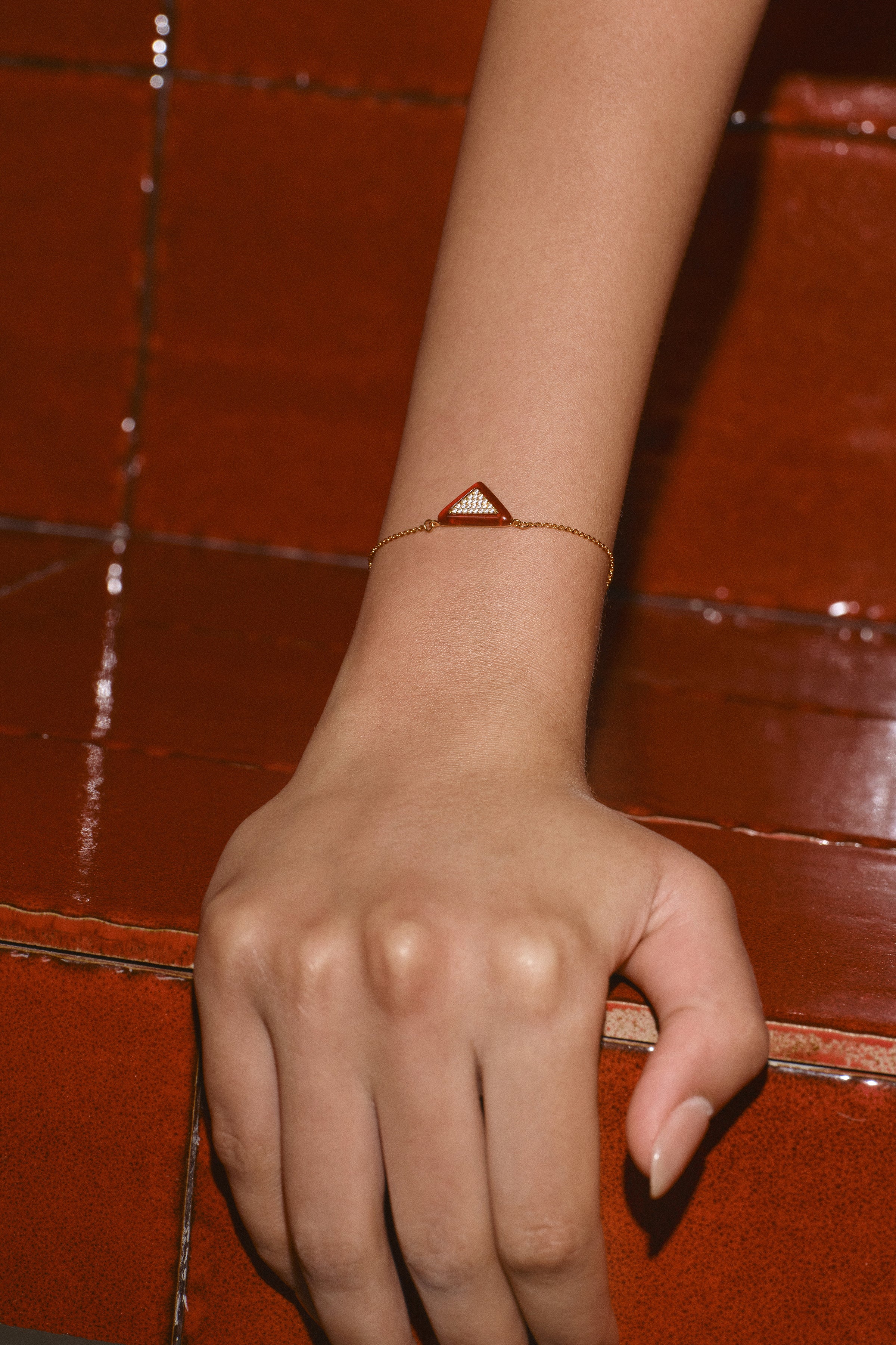 Sunset Lava Bracelet - booneealus